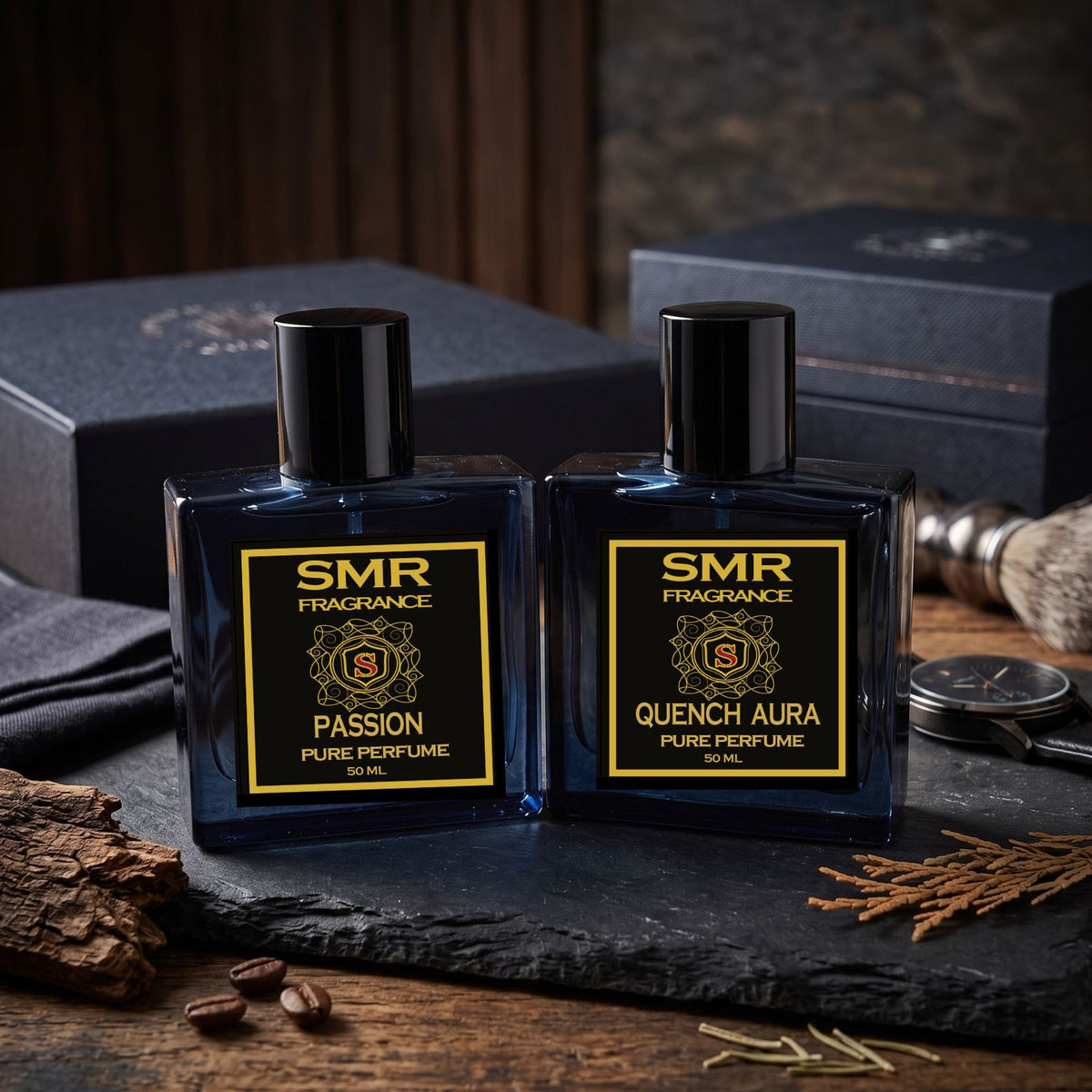 Passion & Quench Aura Best For Men Gift Deal Pure Perfume SMR Fragrance