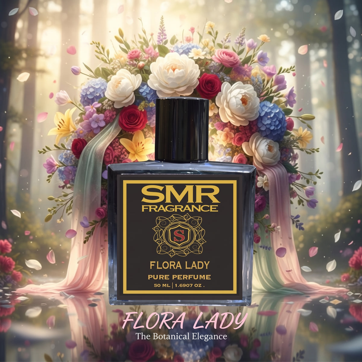 Flora Lady Pure Perfume 50 ML SMR Fragrance