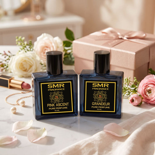 Pink Ascent & Grandeur Best Gift Deal Pure Perfume SMR Fragrance